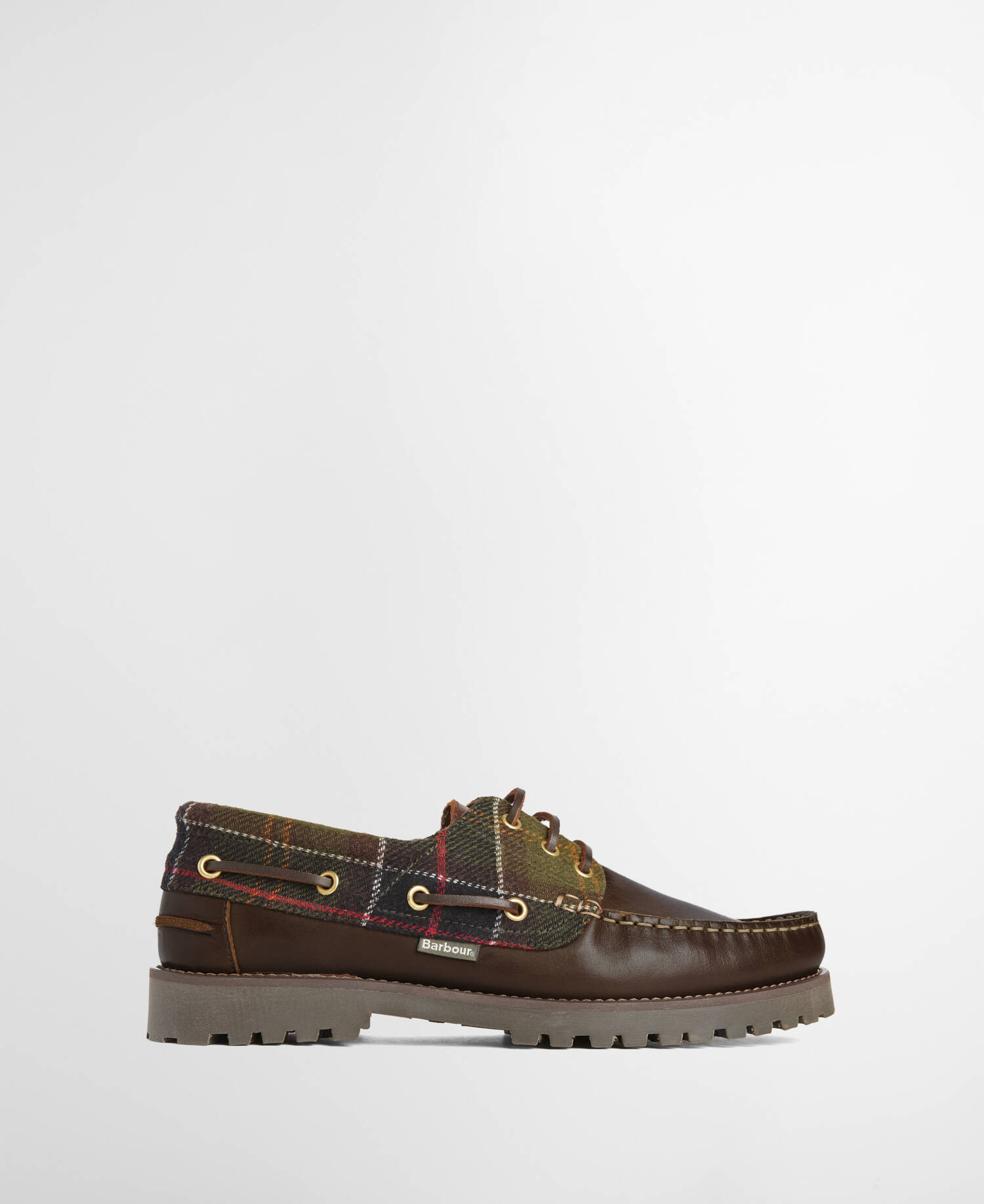 Re-Engineered Bootsschuhe Deck Brown/Classic Tartan image number 0