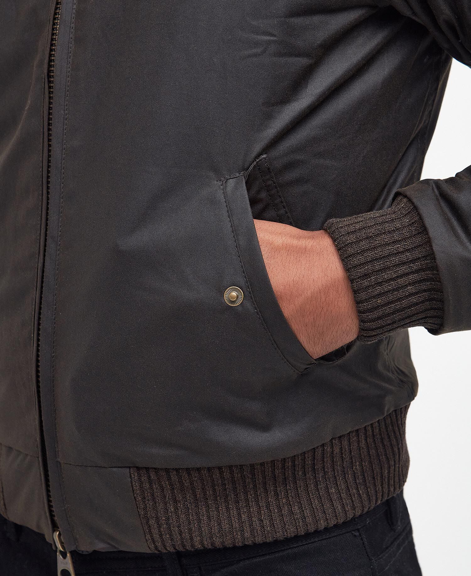 Merchant Waxed Jacket Olive