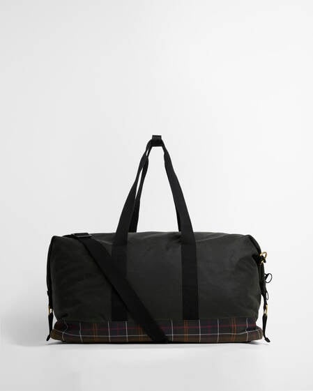 Field Waxed Holdall Sage/Classic