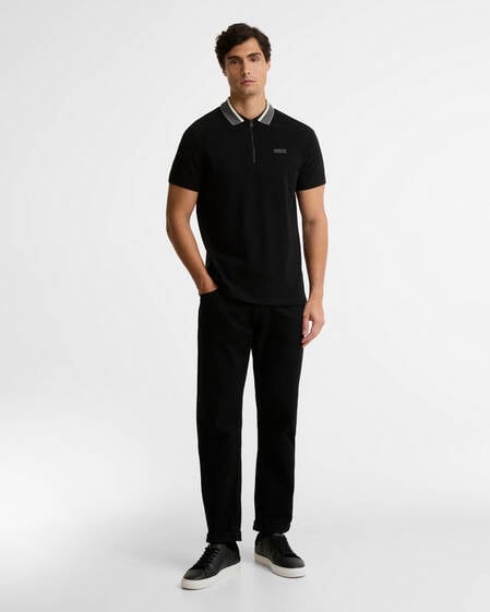 Newport Polo Shirt Black