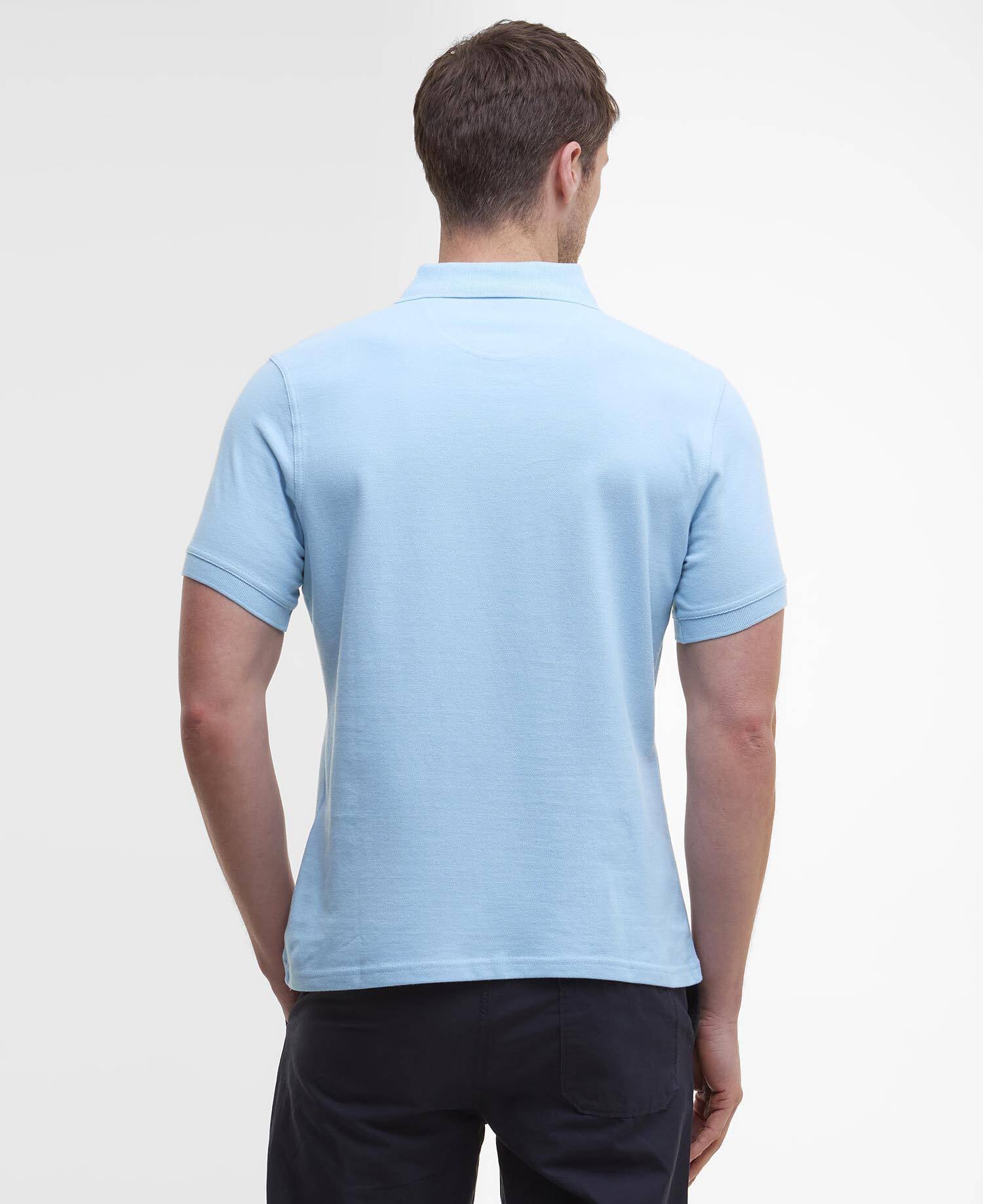 Sports Short-Sleeved Polo Shirt Sky image number 2