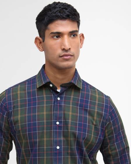 Hemd Kenton Long-Sleeved Tailored Classic Tartan
