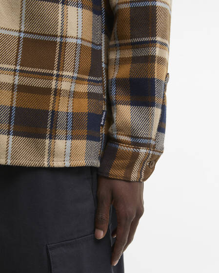 Hemd Grasmoor Long-Sleeved Relaxed Dark Sand