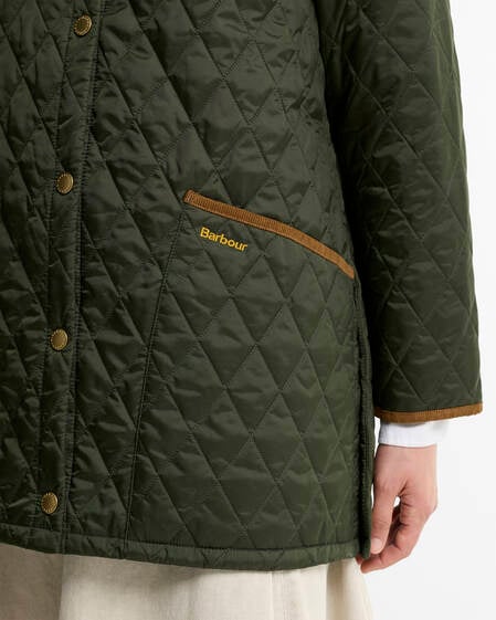 Steppjacke Icons Modern Liddesdale Olive/Classic