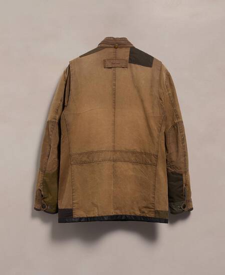 Barbour Re-loved Men's Corbridge Waxed Jacket - Size XL Olive