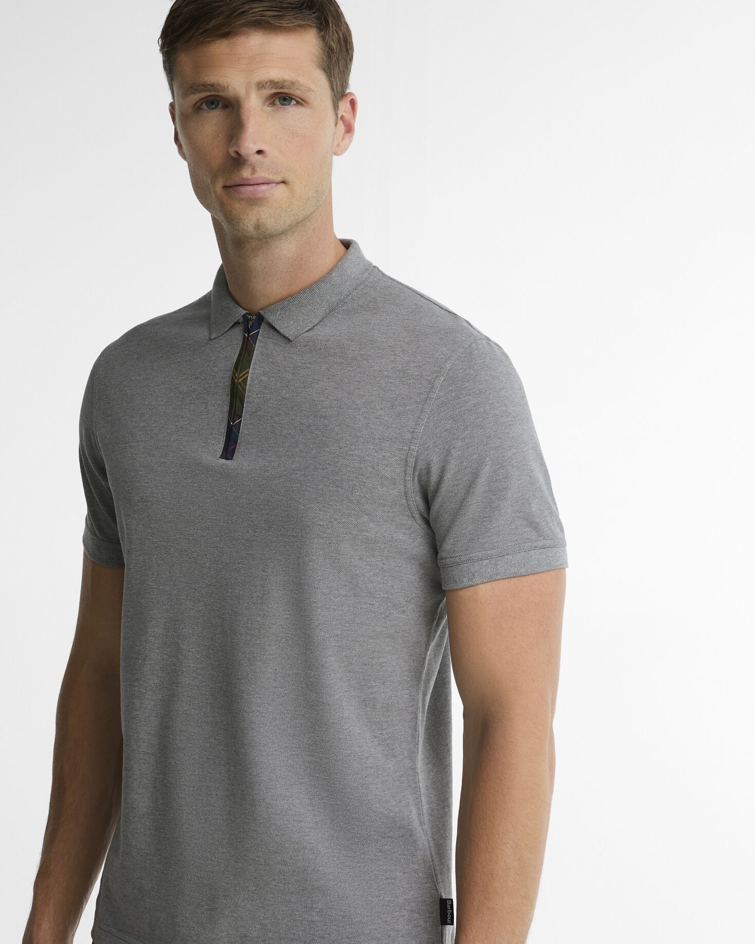 Stately Polo Shirt Pewter
