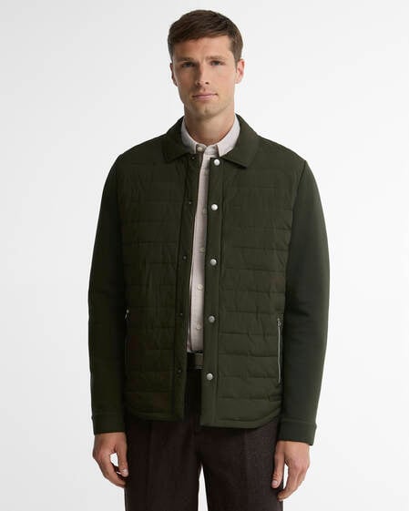 Knowle Quilted Sweatshirt Sage