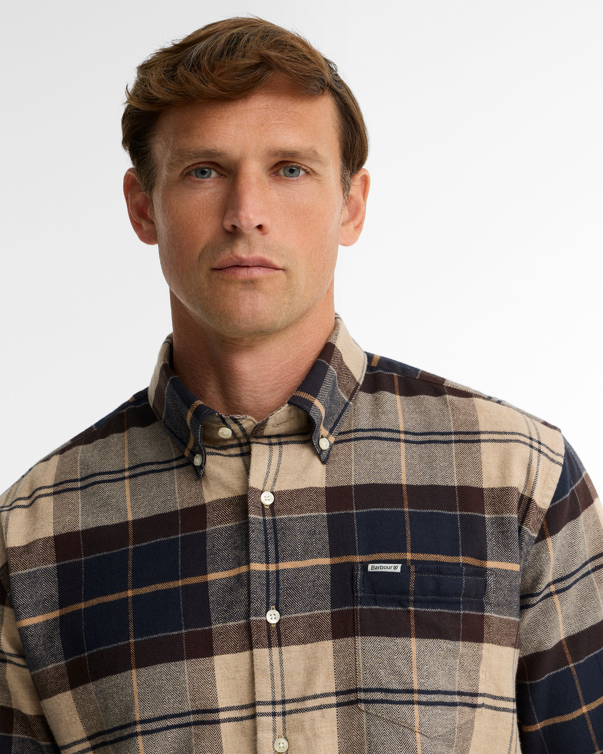 Hogside Tartan Regular Long-Sleeved Shirt Autumn Dress