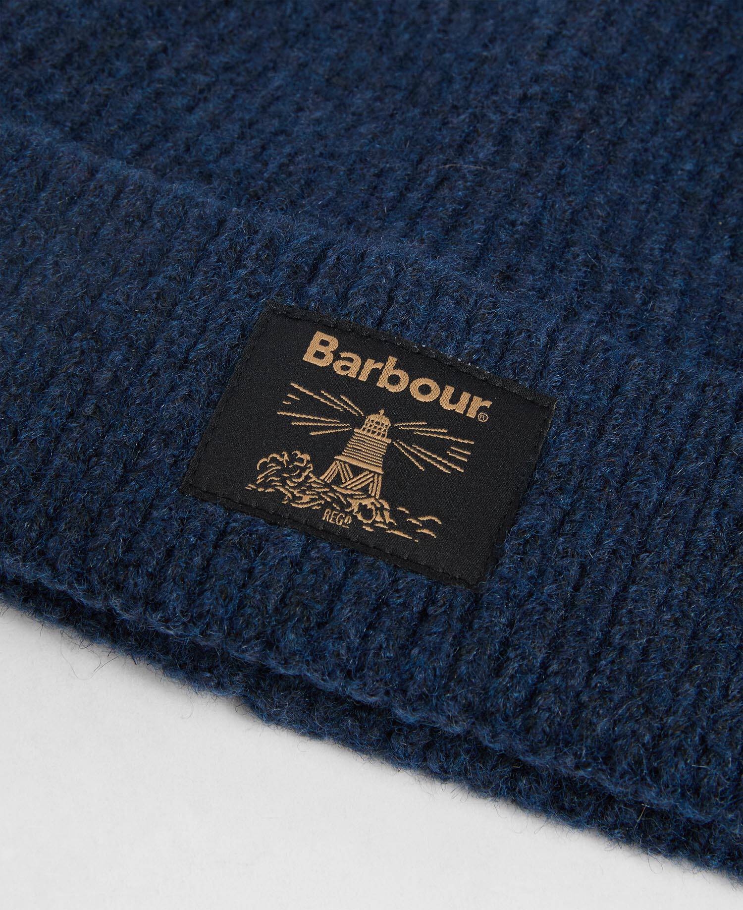 Westerdale Beanie and Scarf Gift Set Navy/Grey image number 3