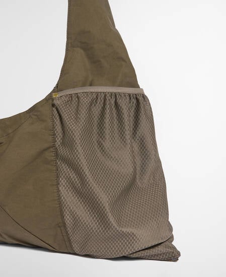 Barbour x Norbit 2-in-1 Tasche Drywax Khaki Brown