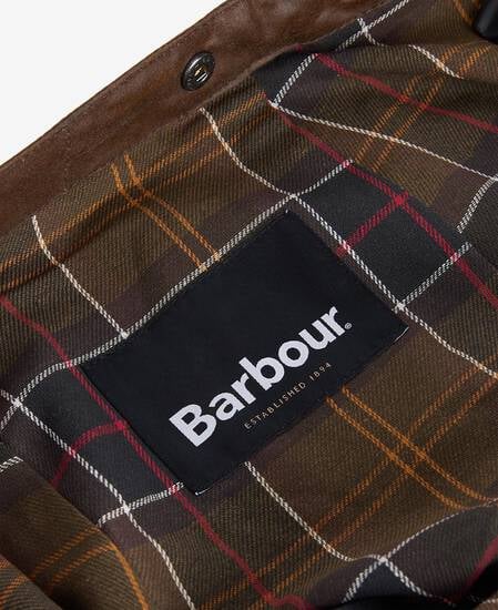 Waxed Cotton Hood Bark