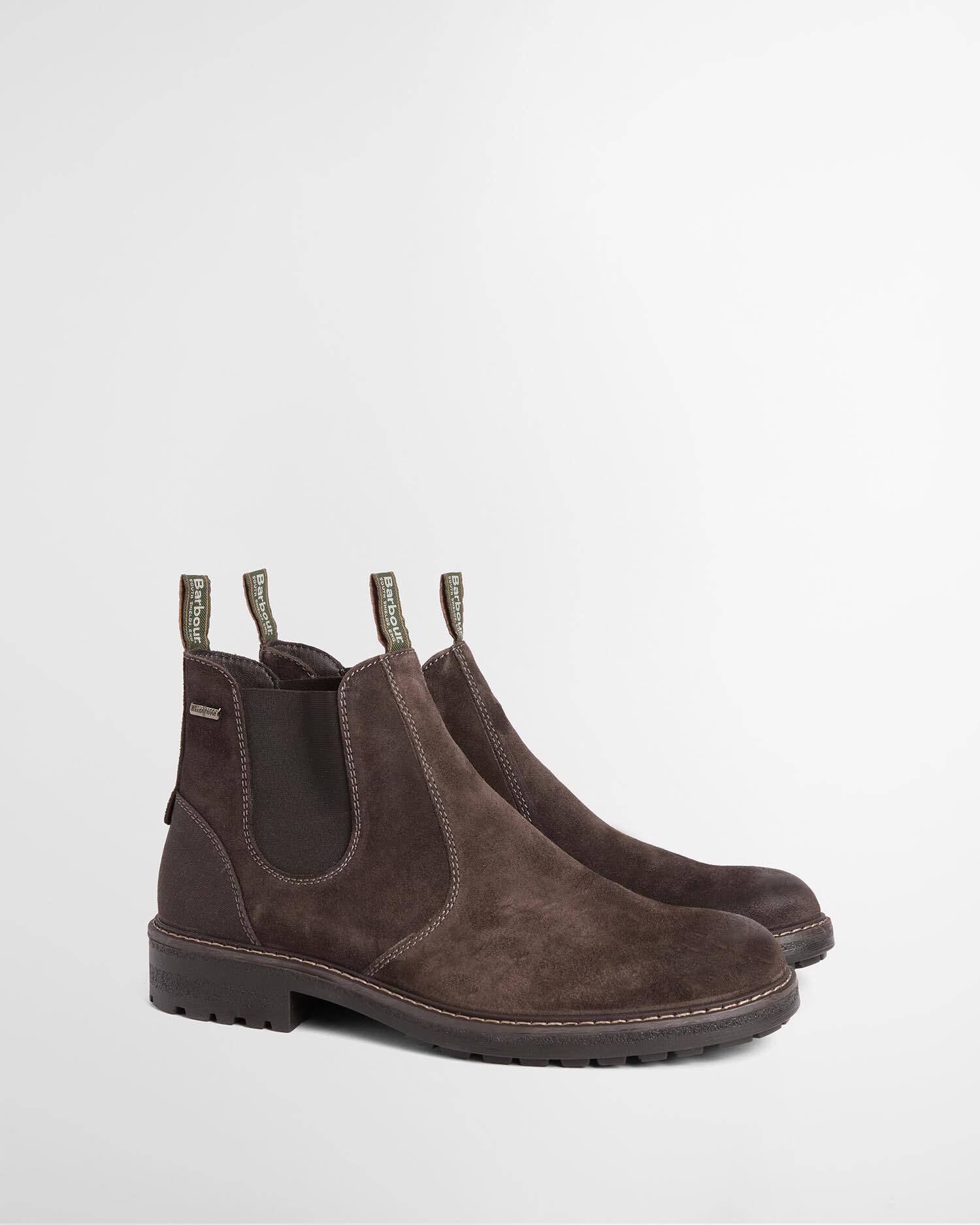 Stivaletti Chelsea impermeabili Embleton Brown Suede image number 1