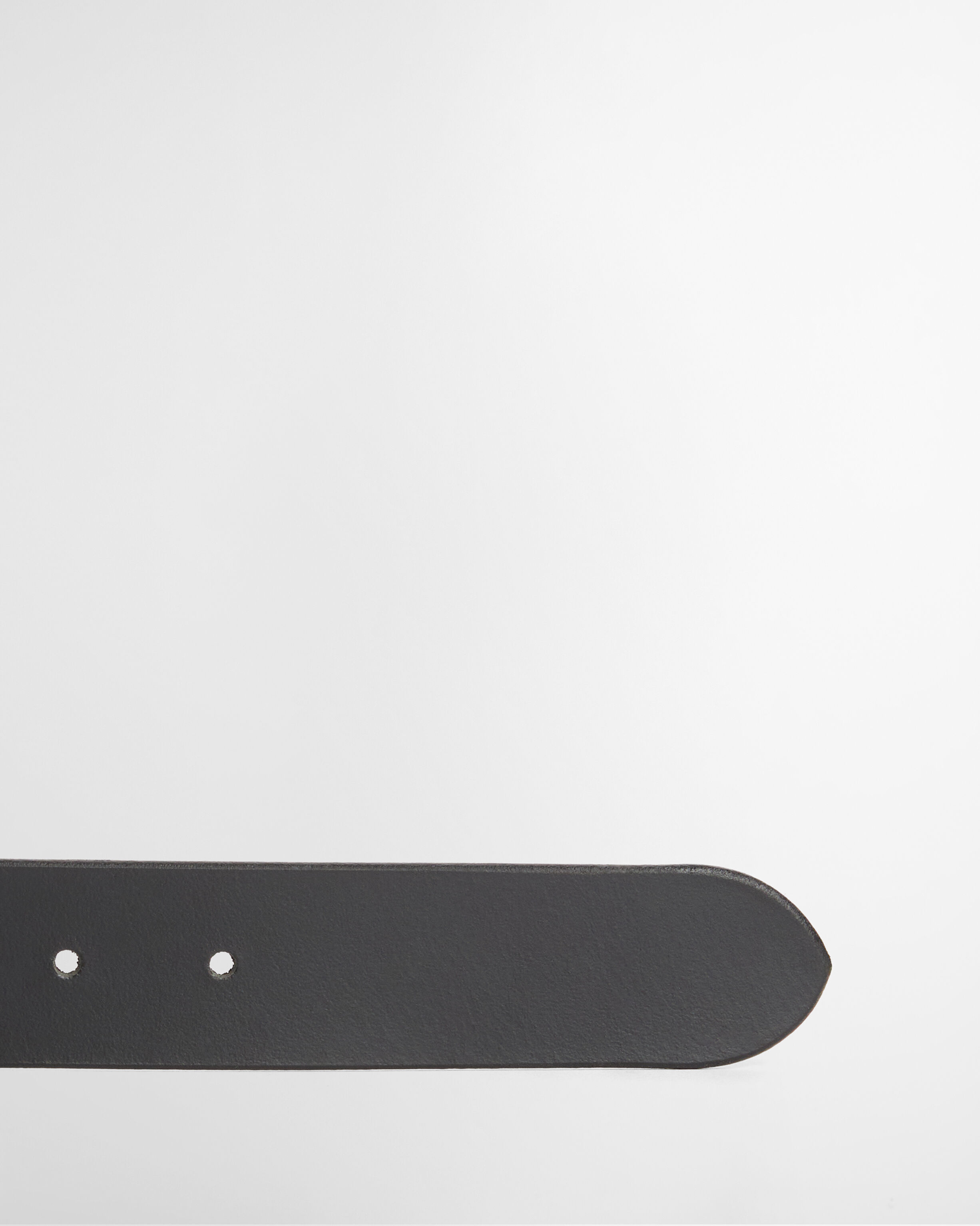 Double Rivet Belt Classic Black