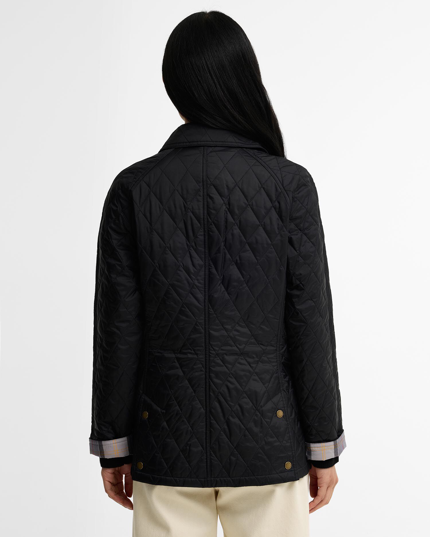 Summer Beadnell Quilted Jacket Classic Black