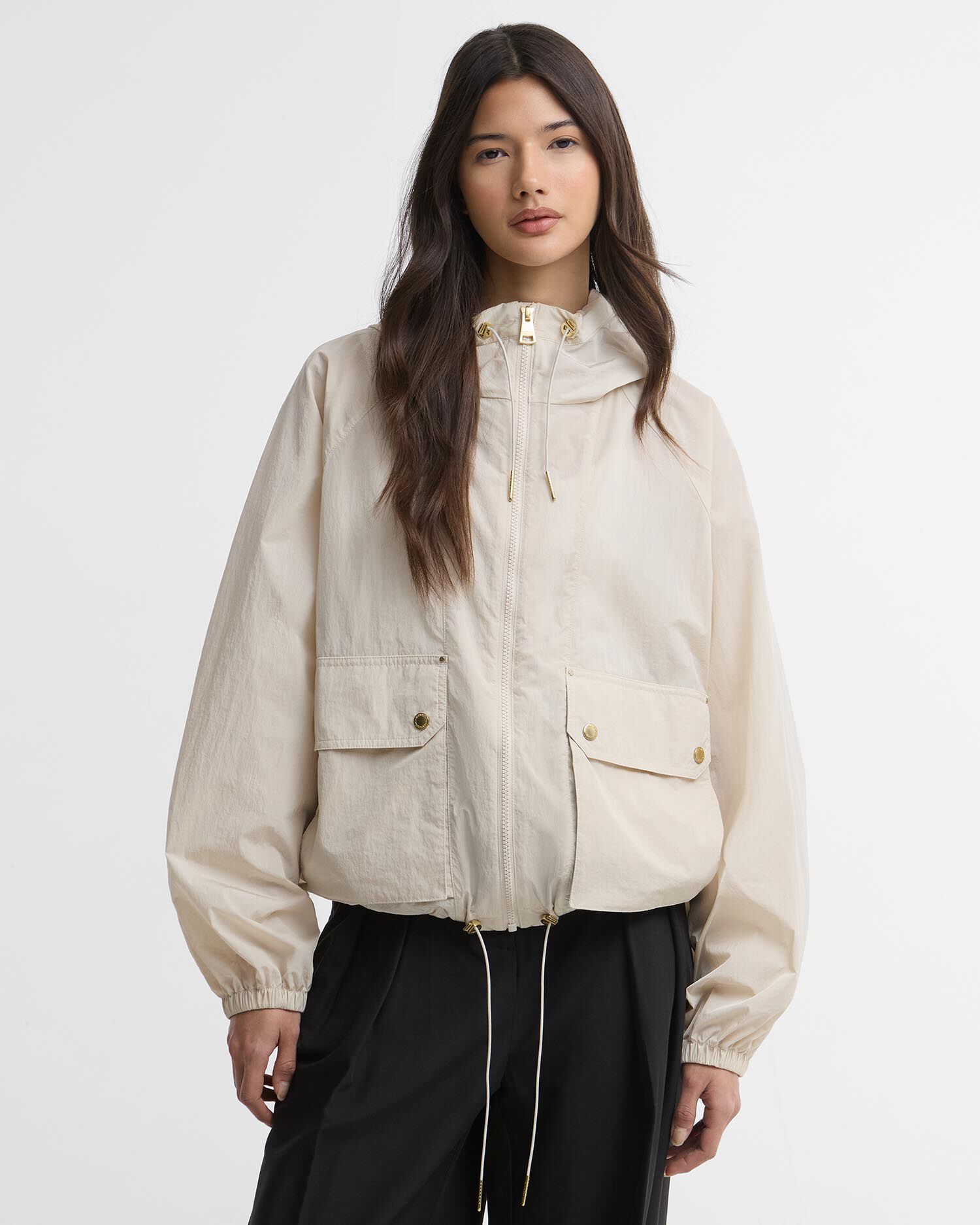Jacke Maizy Showerproof Oyster
