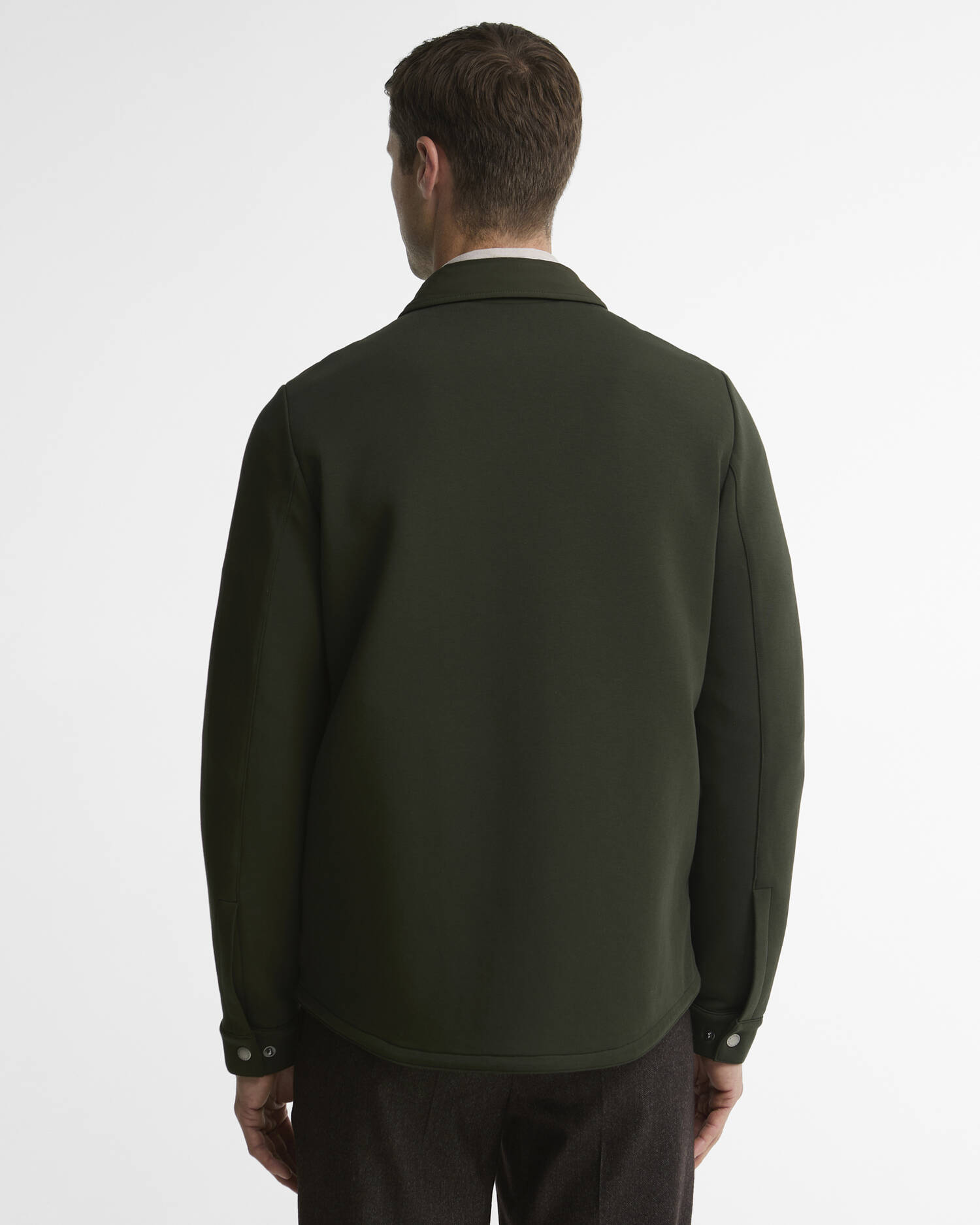 Knowle Quilted Sweatshirt Sage image number 2