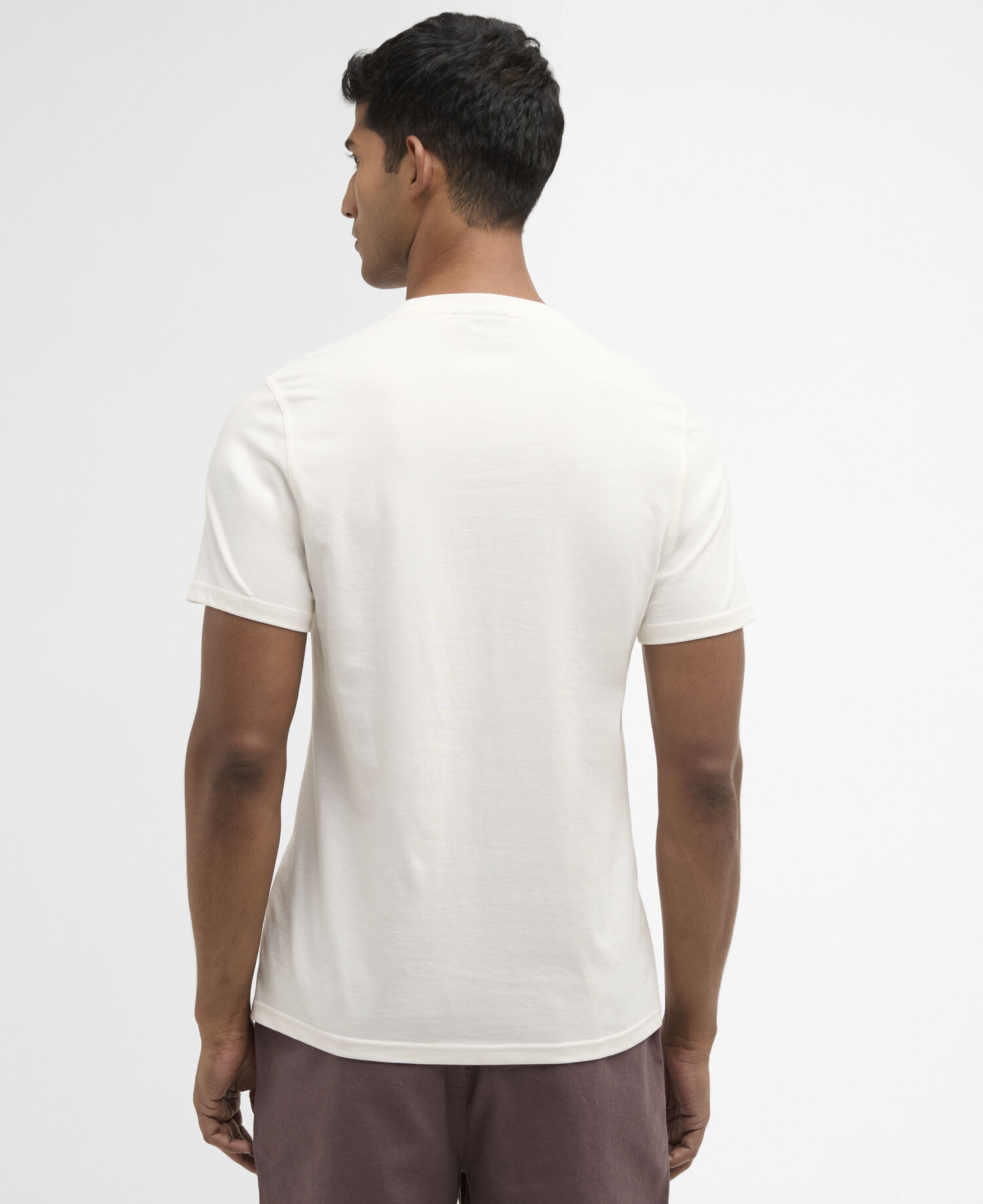 Berwick Tartan T-Shirt Whisper White