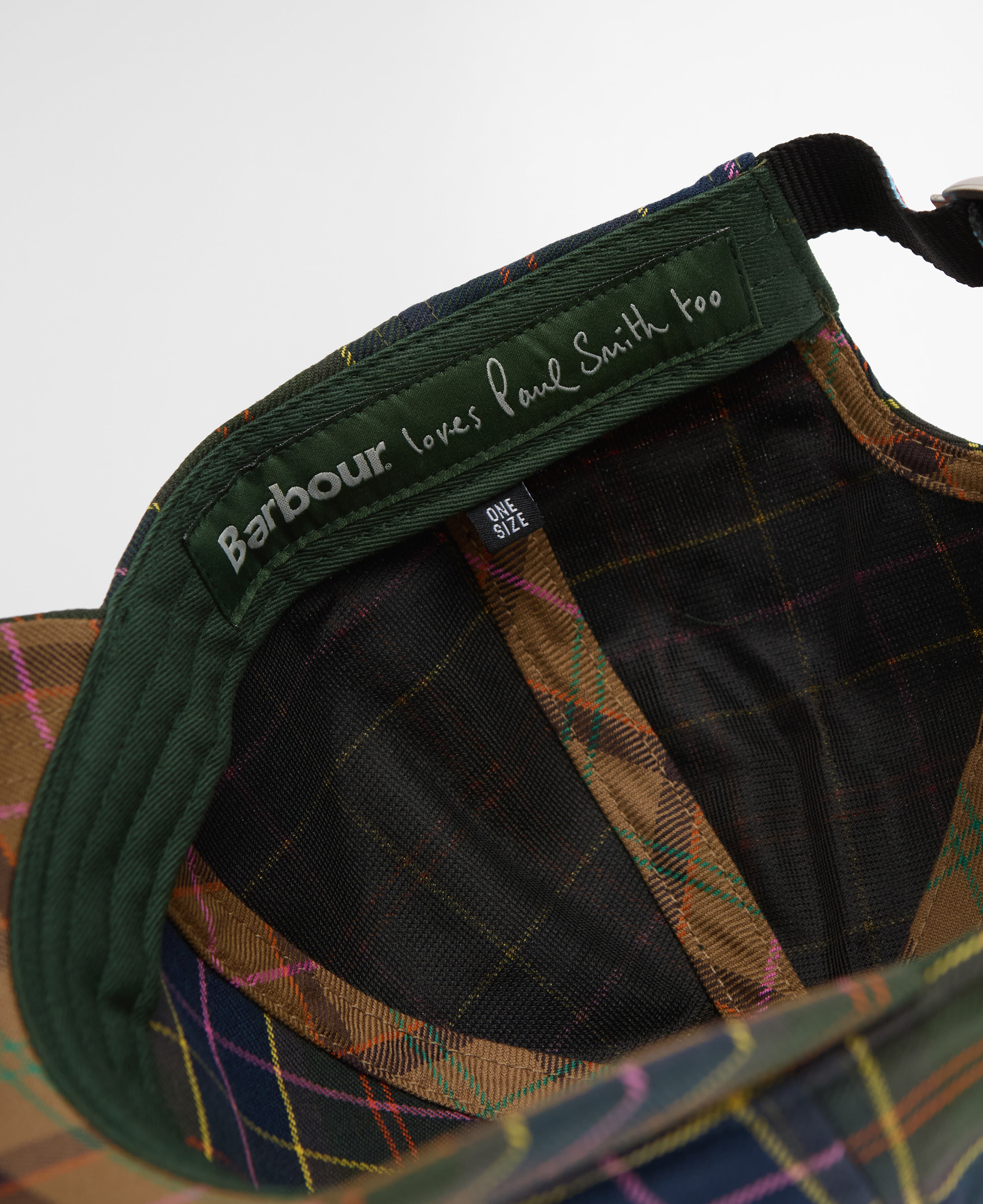 Paul Smith Loves Barbour Tartan Cap PS Classic