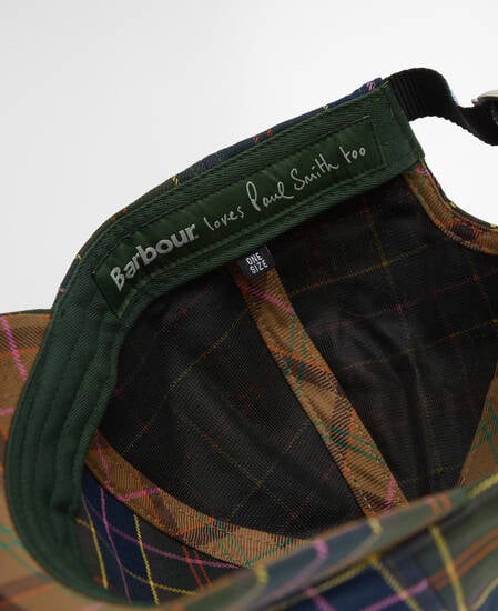 Paul Smith Loves Barbour Tartan Cap PS Classic