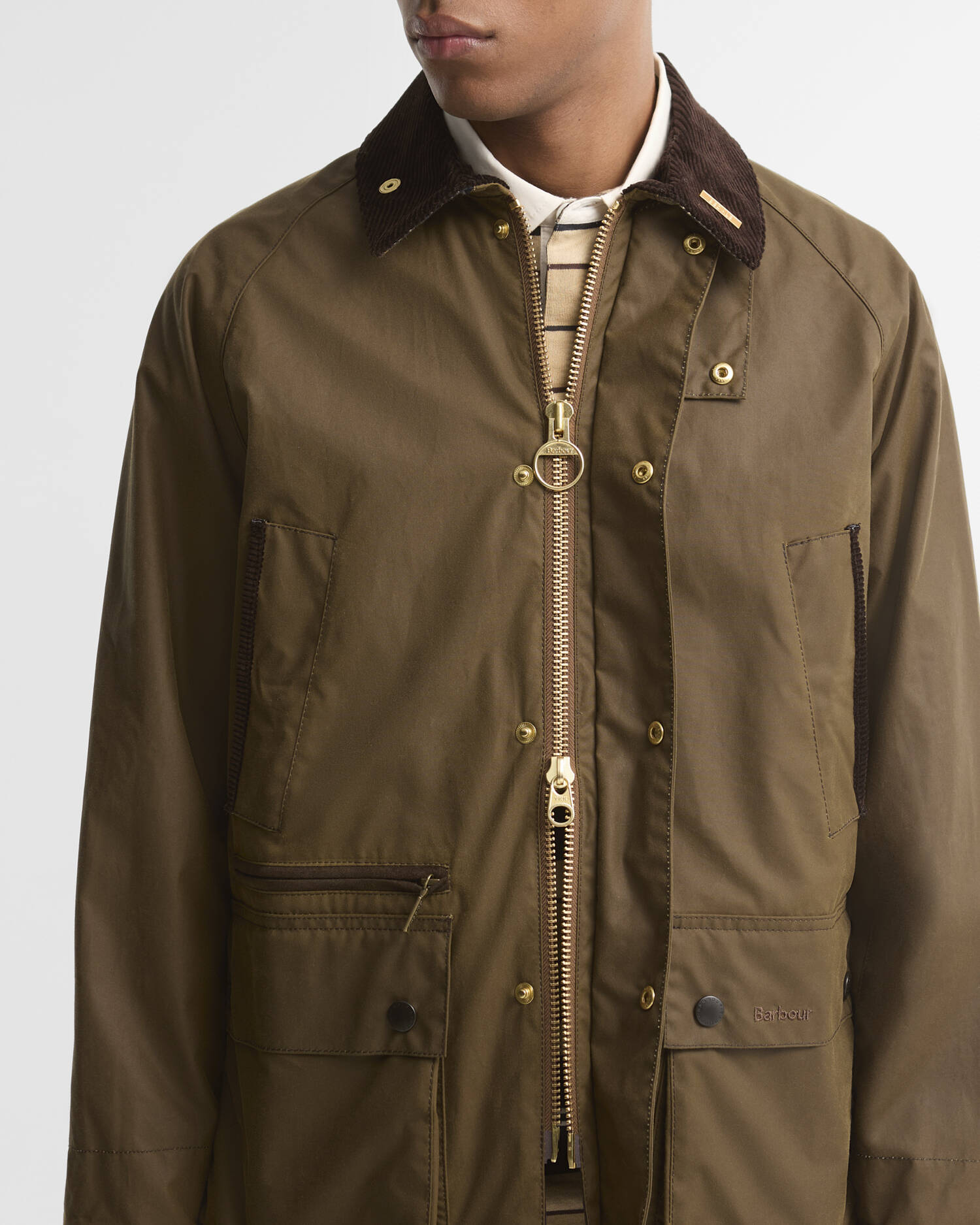 Giacca cerata Bedale Icons Brown image number 5