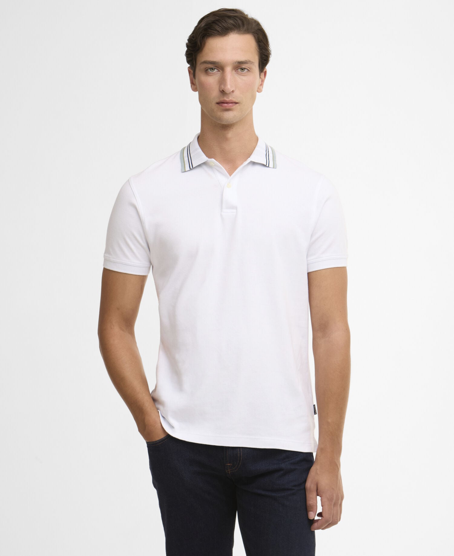 Notter Tailored Polo Shirt White