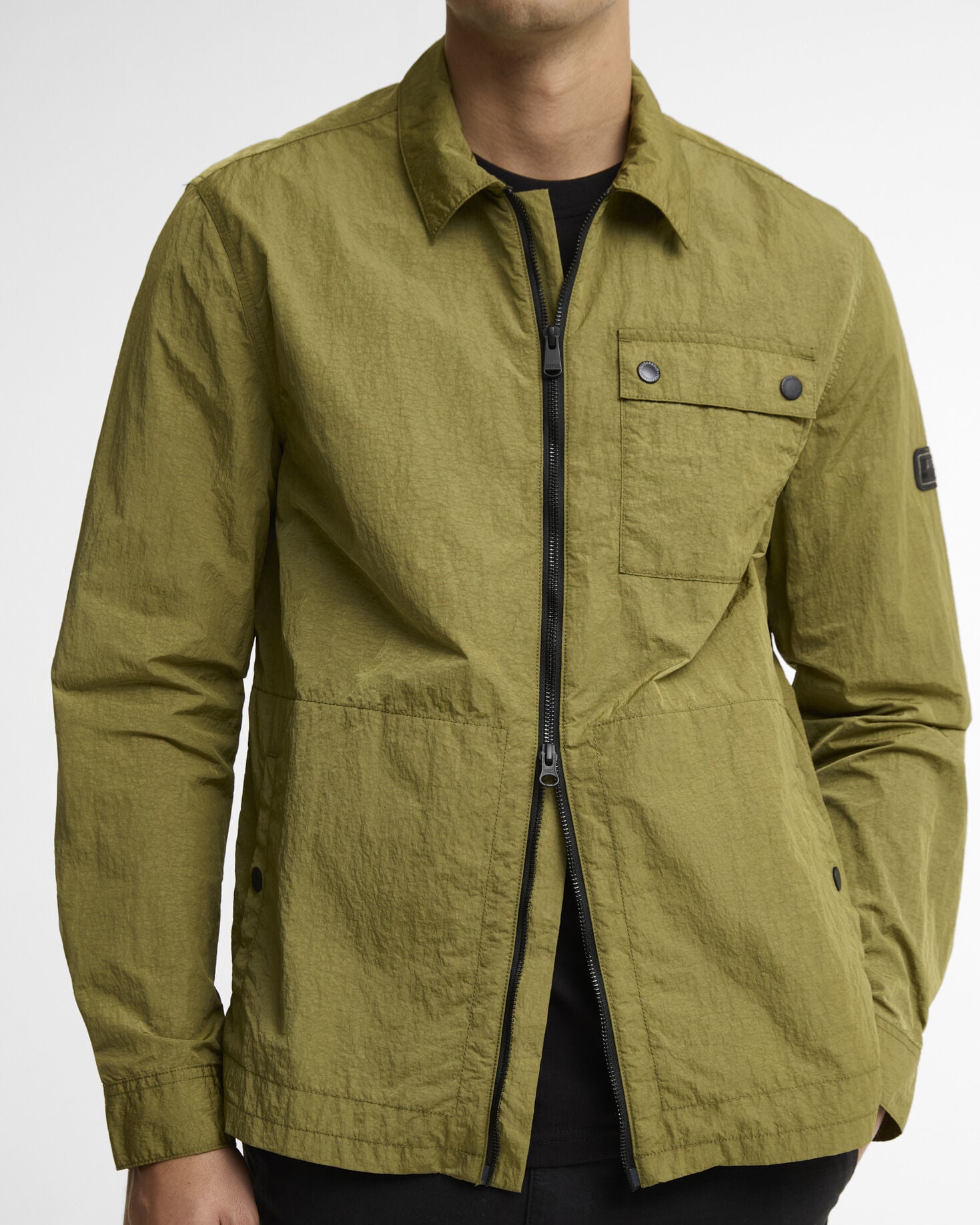 Inline Overshirt Fir Green