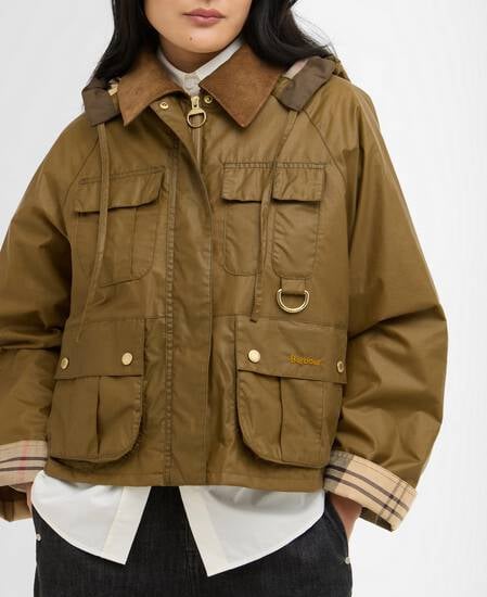 Liza Waxed Jacket Sand/Dress