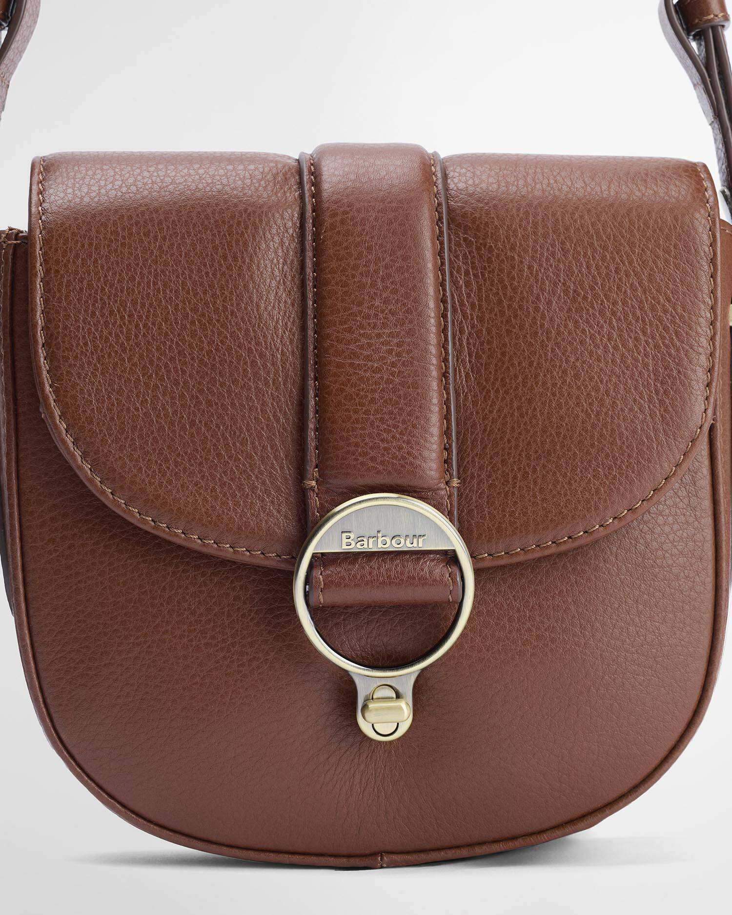 Elm Leather Crossbody Bag Brown image number 2