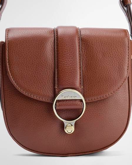 Elm Leather Crossbody Bag Brown