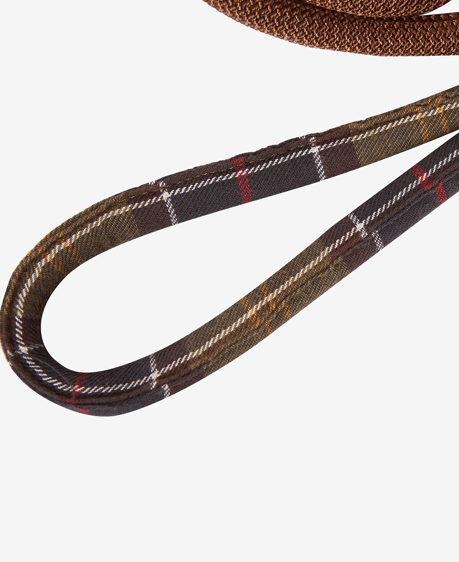 Tartan Trimmed Slip Lead Classic Tartan