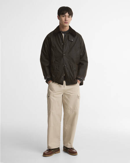 Wachsjacke OS Bedale Dark Brown