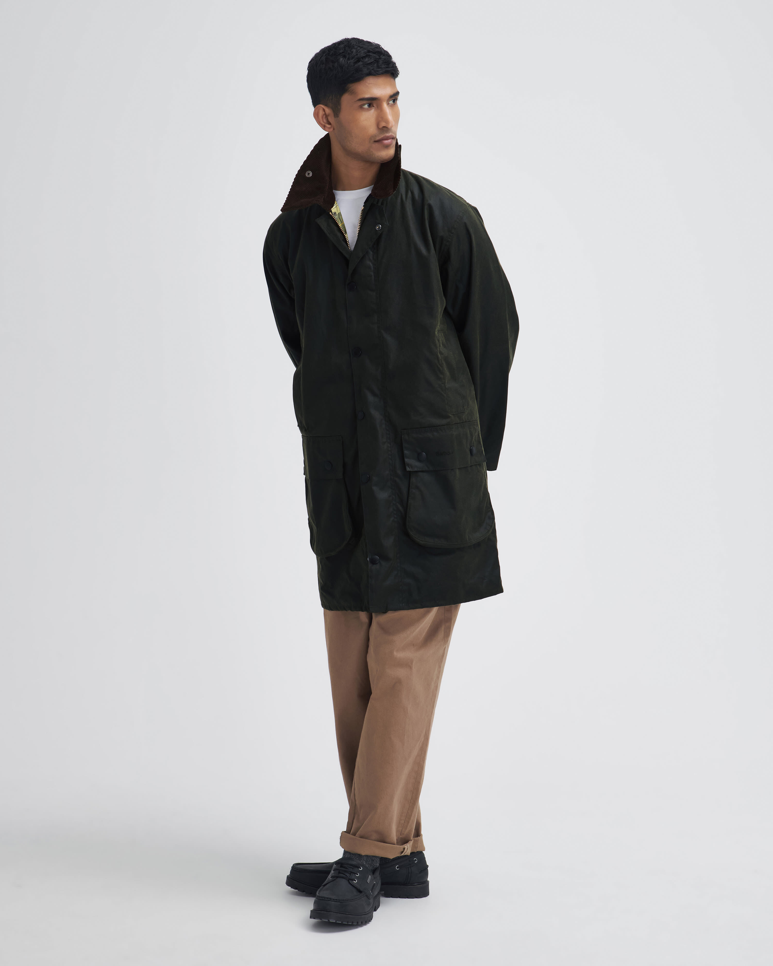 Border&reg; Waxed Jacket Sage
