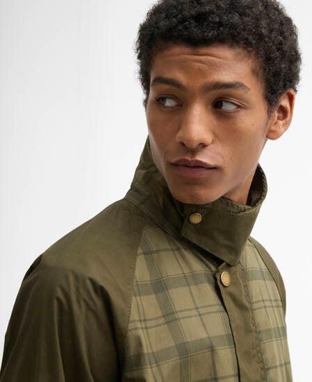Giacca casual Bedale Modified Festival Dusky Green Tartan