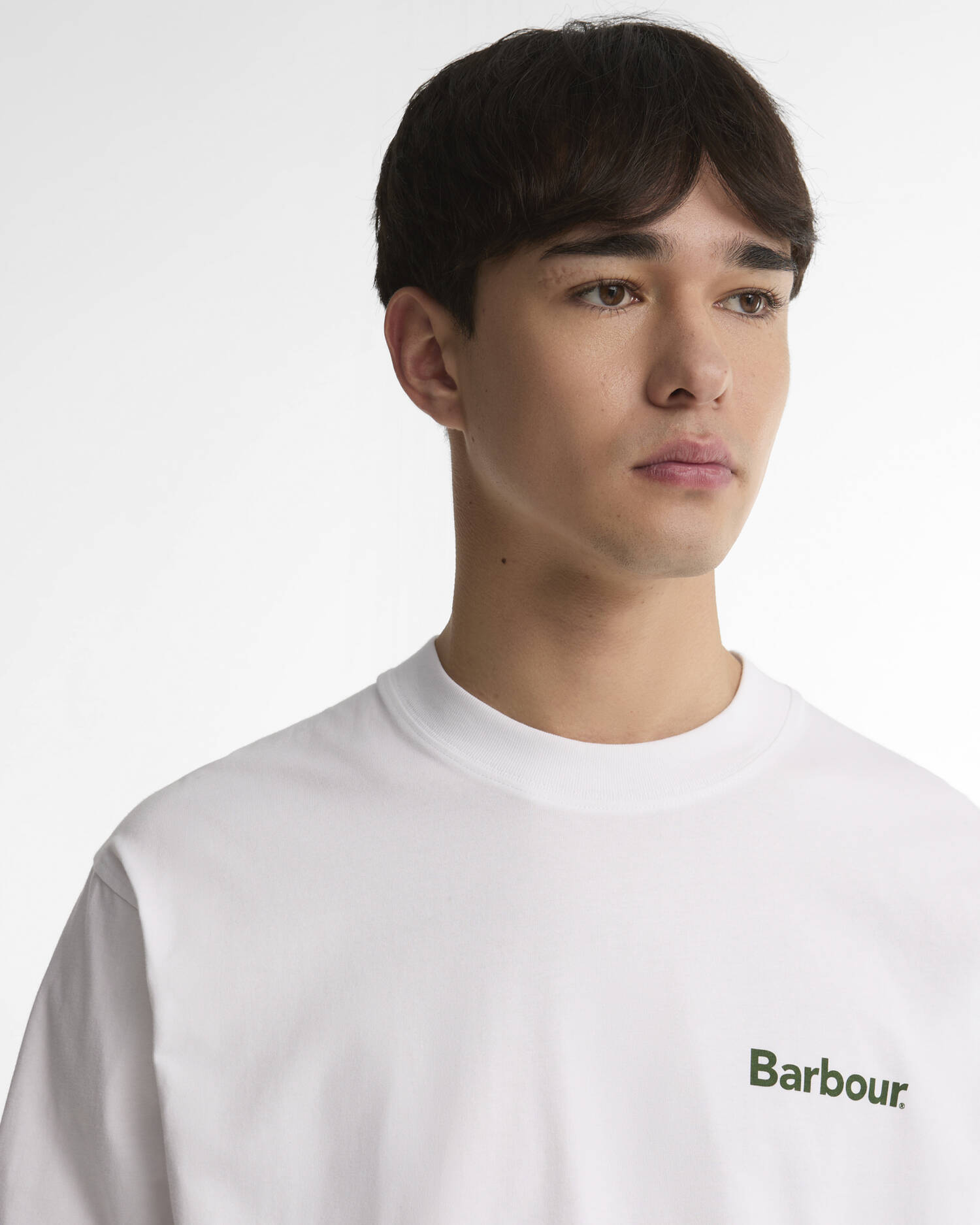 Bowery Oversized Graphic Long-Sleeved T-Shirt White image number 3