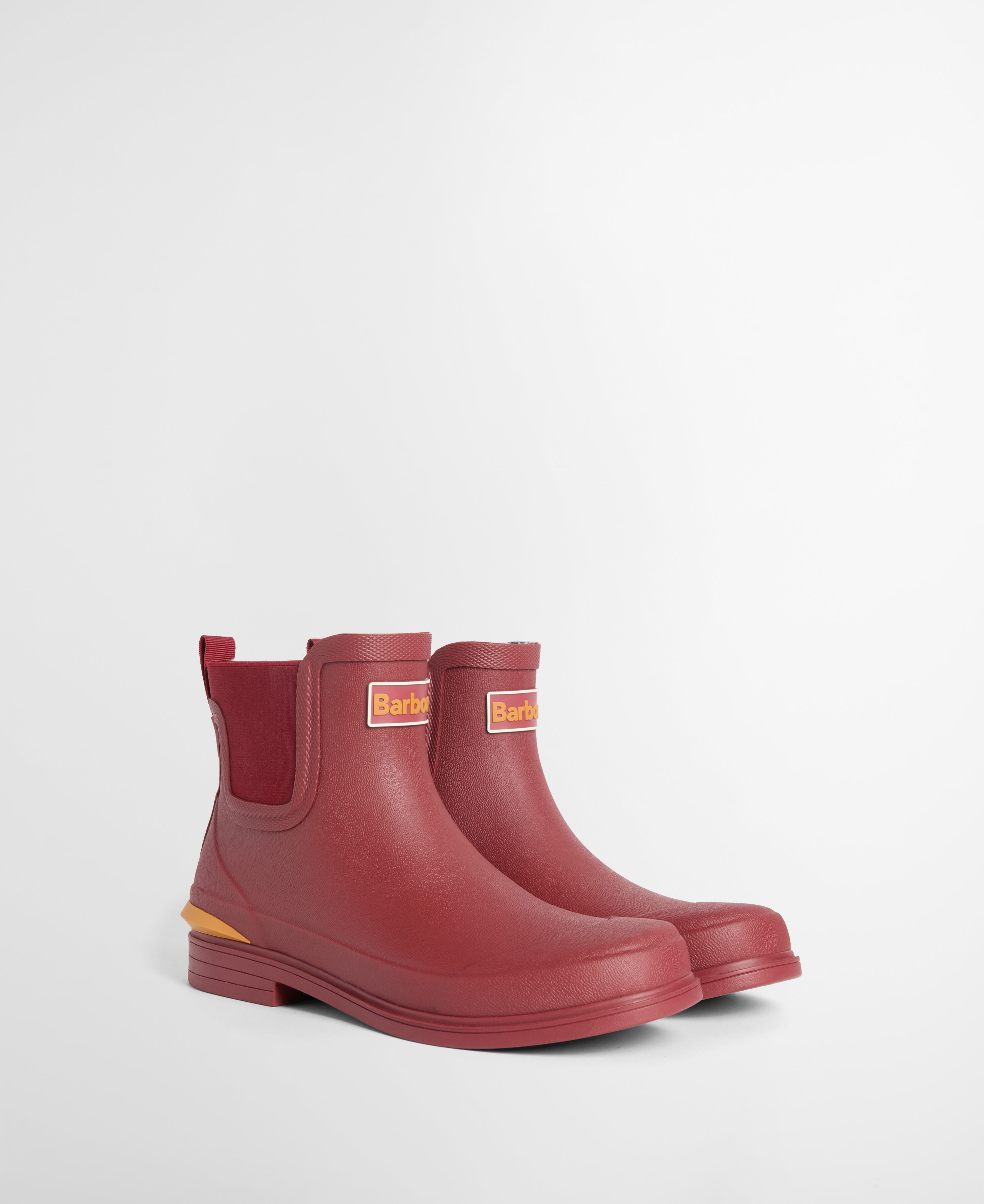 Abbeyfield Packable Ankle Wellingtons Red