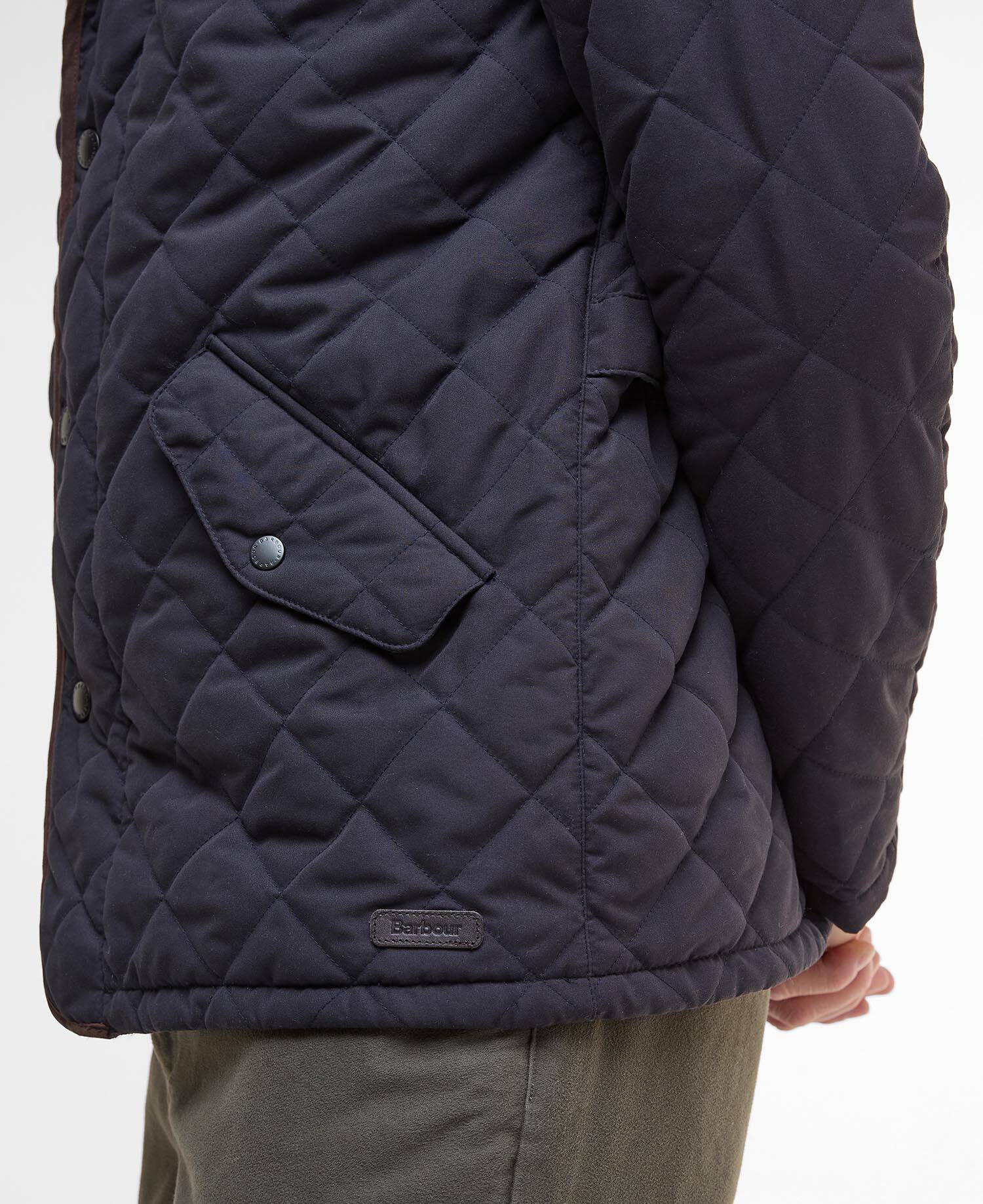Shoverler Quilted Jacket Classic Navy image number 6