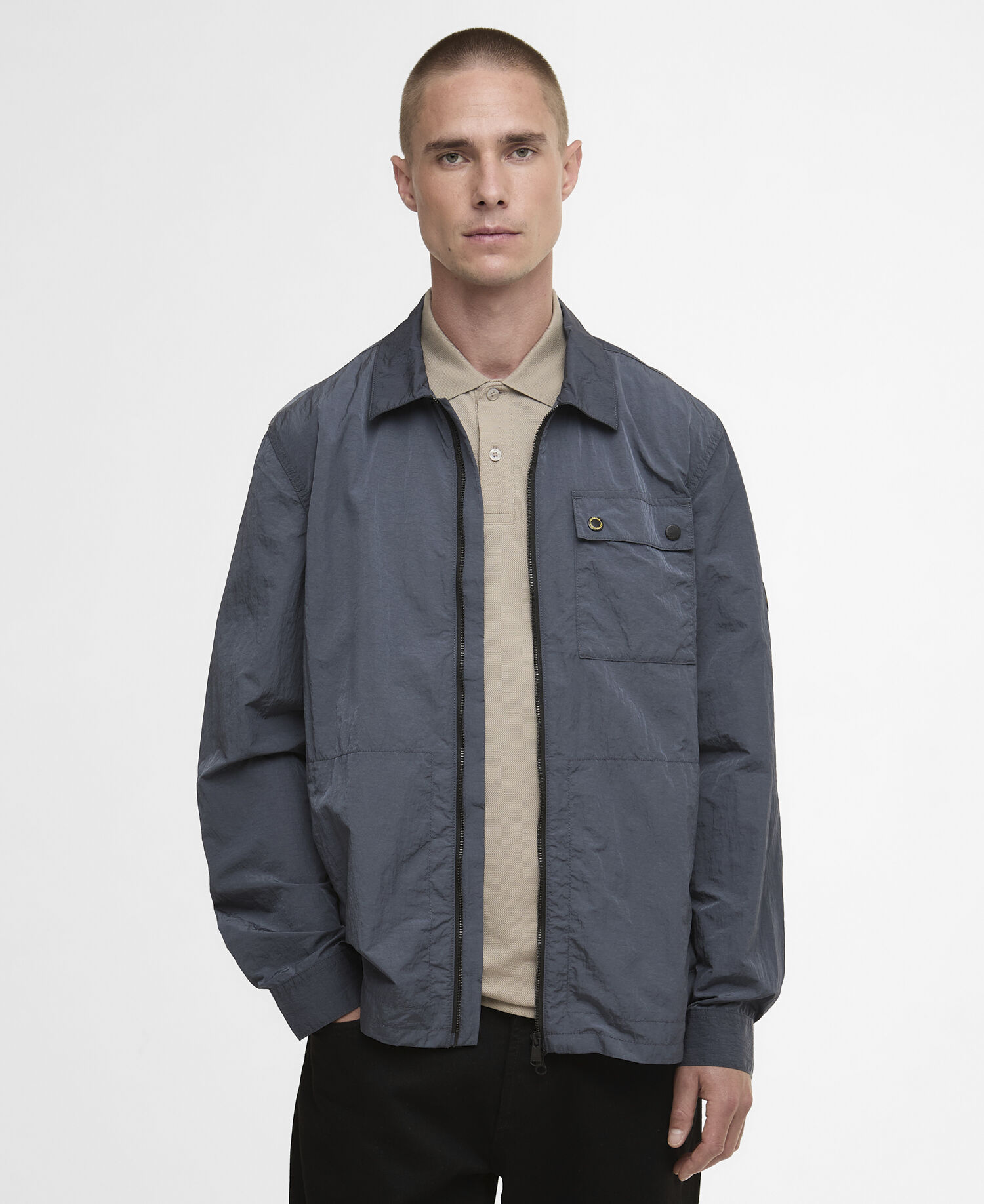 Inline Overshirt Storm Grey
