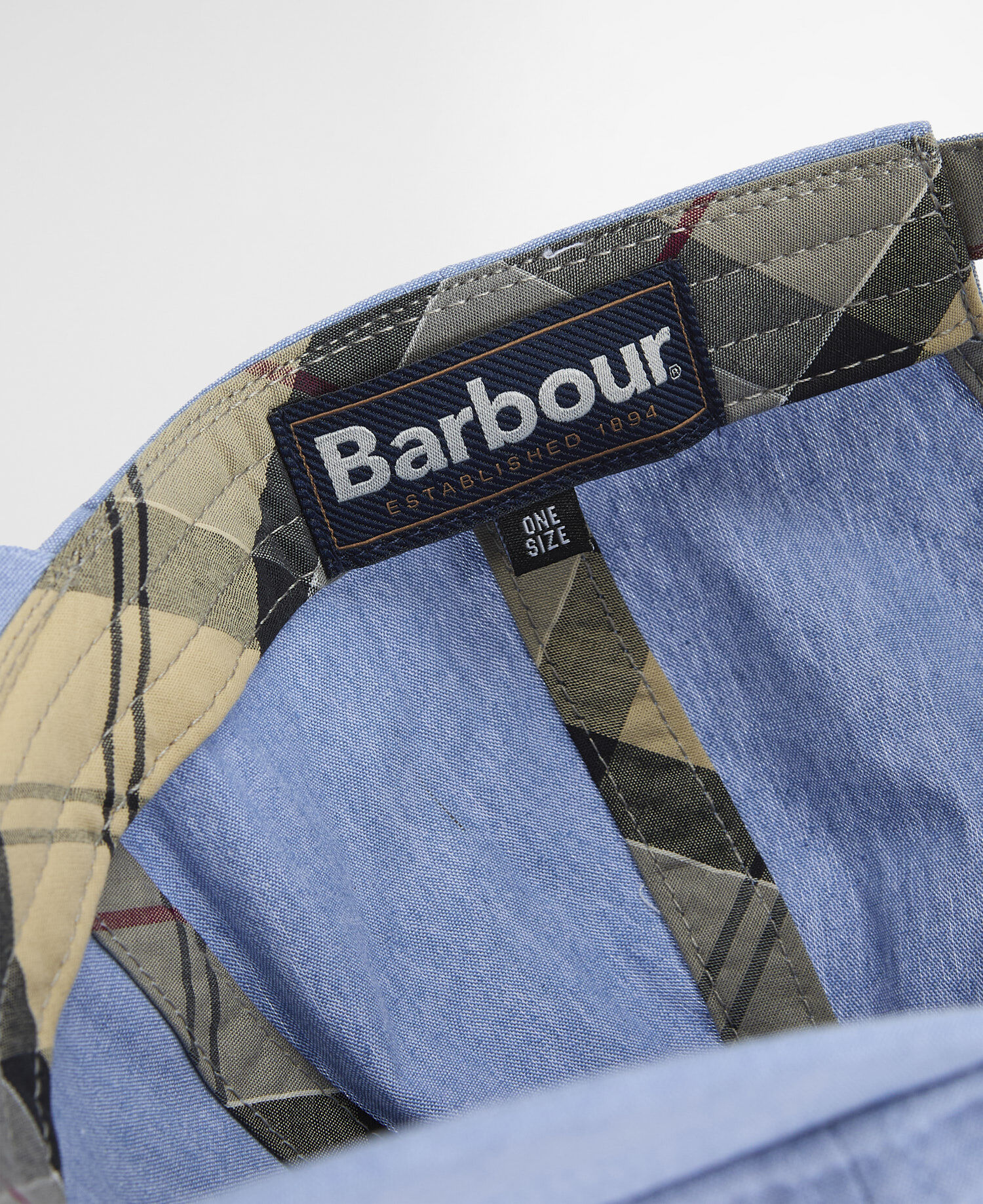 Nelson Chambray Cap Chambray Blue