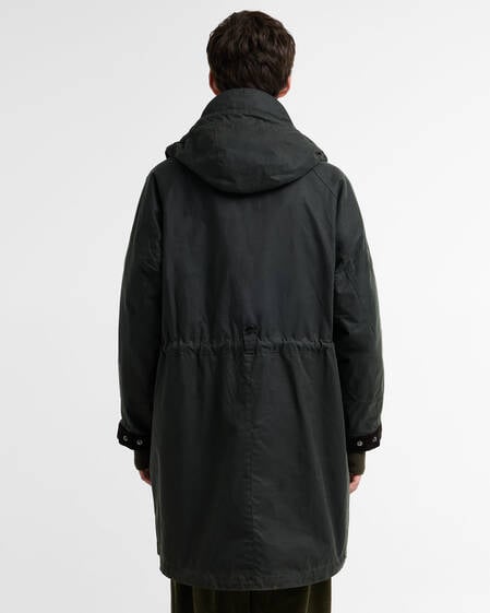 Barbour x Norbit Wachsmantel Sage