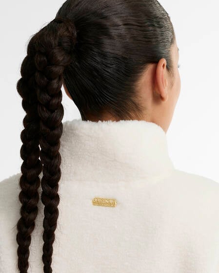 Fleecejacke Gea Off White