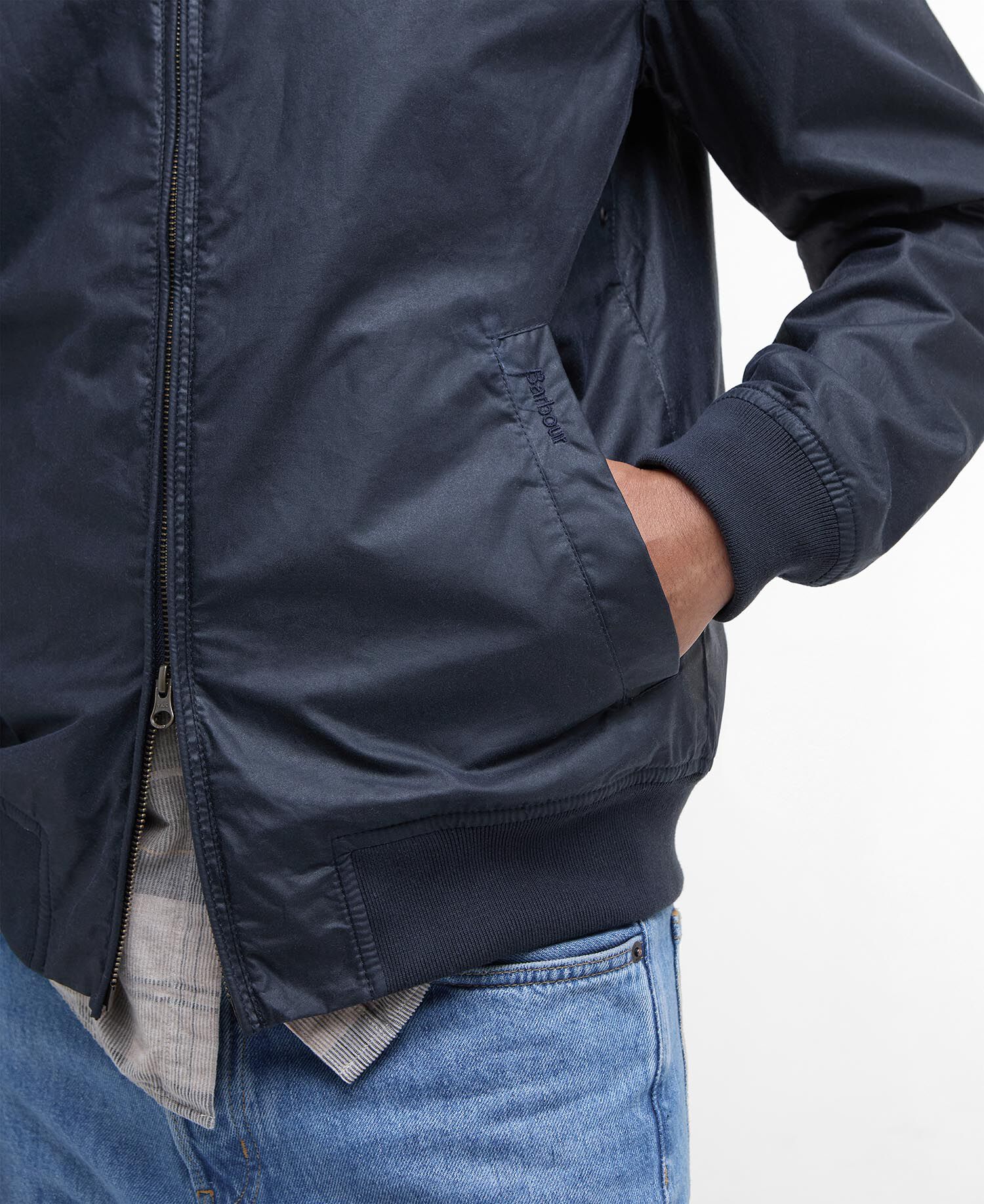 Lightweight Royston Waxed Jacket Royal Navy
