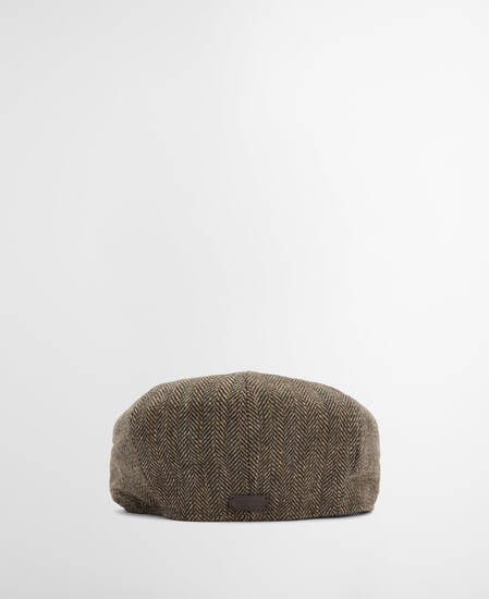 Fyne Tweed Baker Boy Cap Brown
