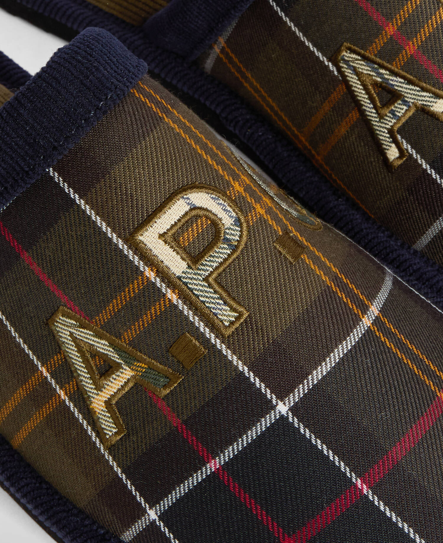 Barbour x A.P.C. Hausschuhe Tartan Damen Classic/Ancient Tartan image number 3