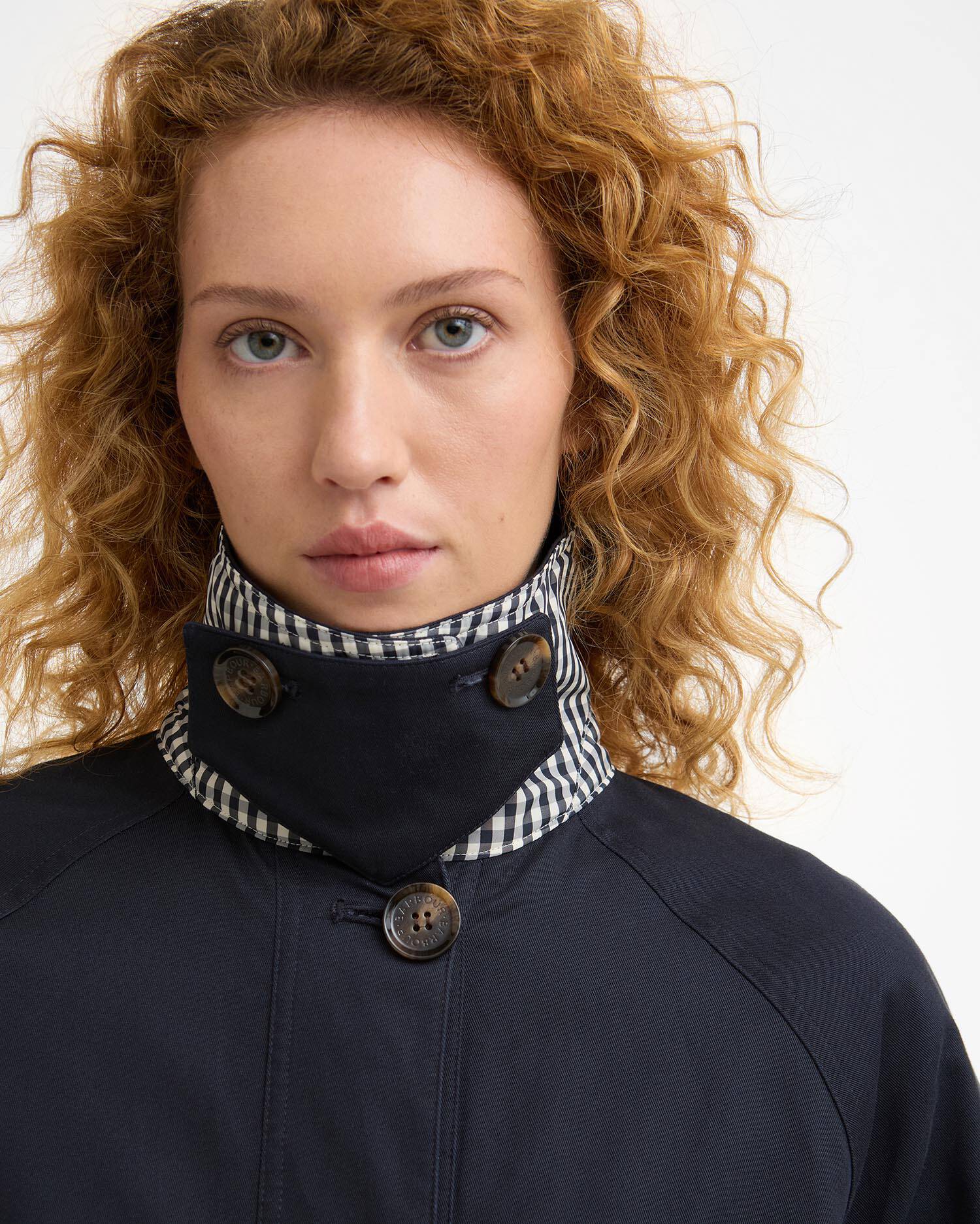 Gabby Car Coat Dark Navy image number 3