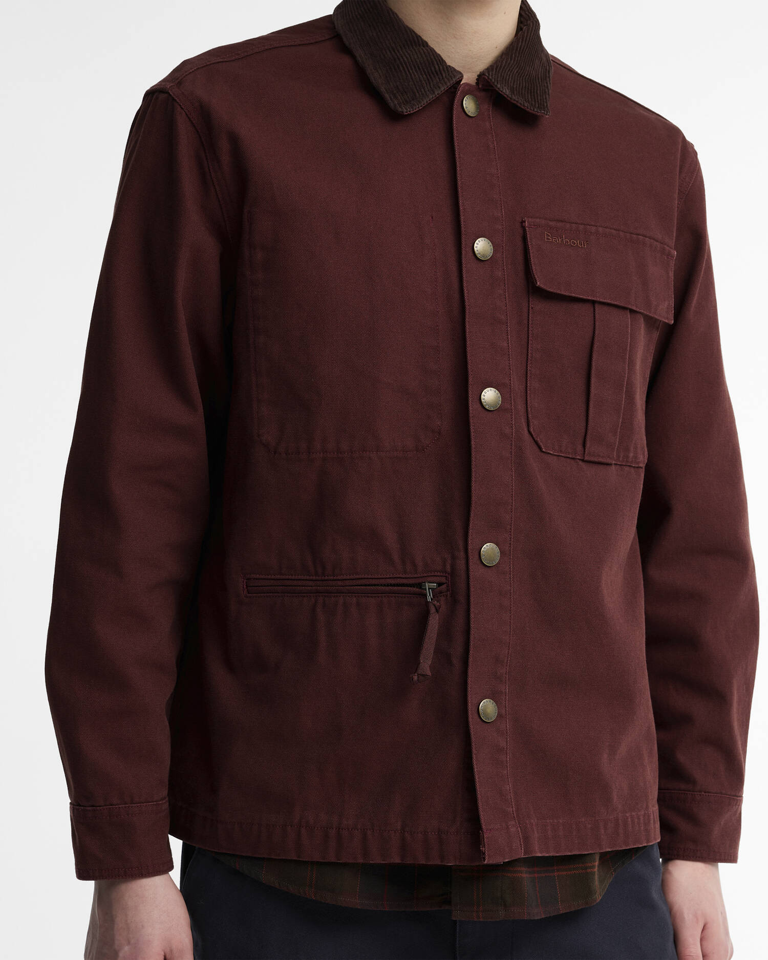 Ursula Oversized Overshirt Chesnut image number 4