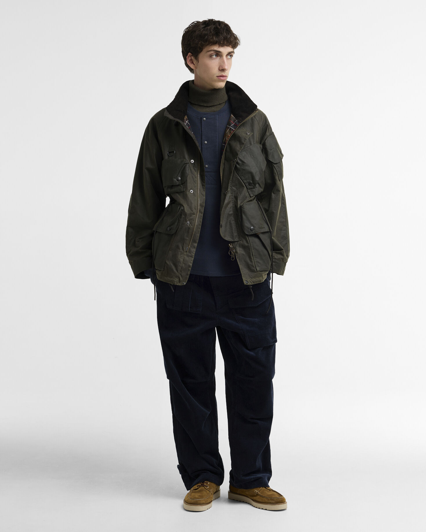 Barbour x Norbit Ripstop Waxed Jacket Black