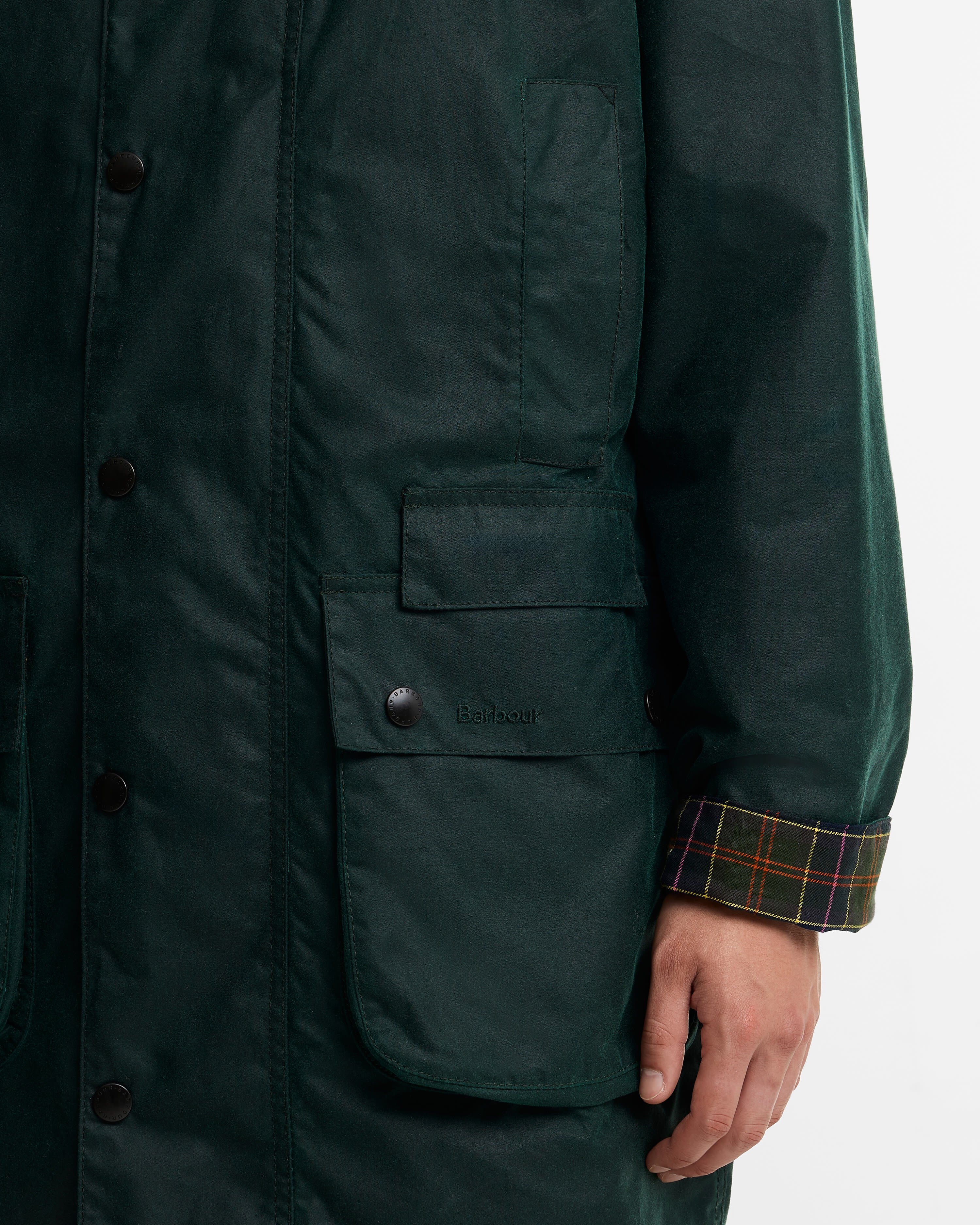 Buy Paul Smith Loves Barbour Gamefair Waxed Jacket for USD 625.00