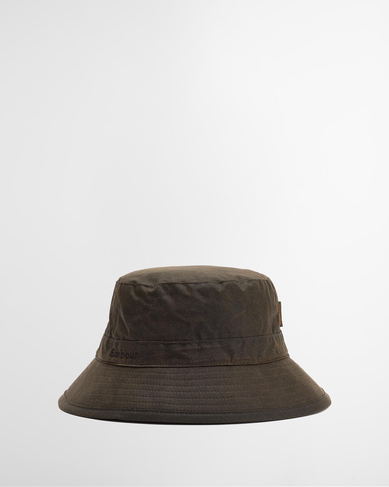 Waxed Bucket Hat Olive