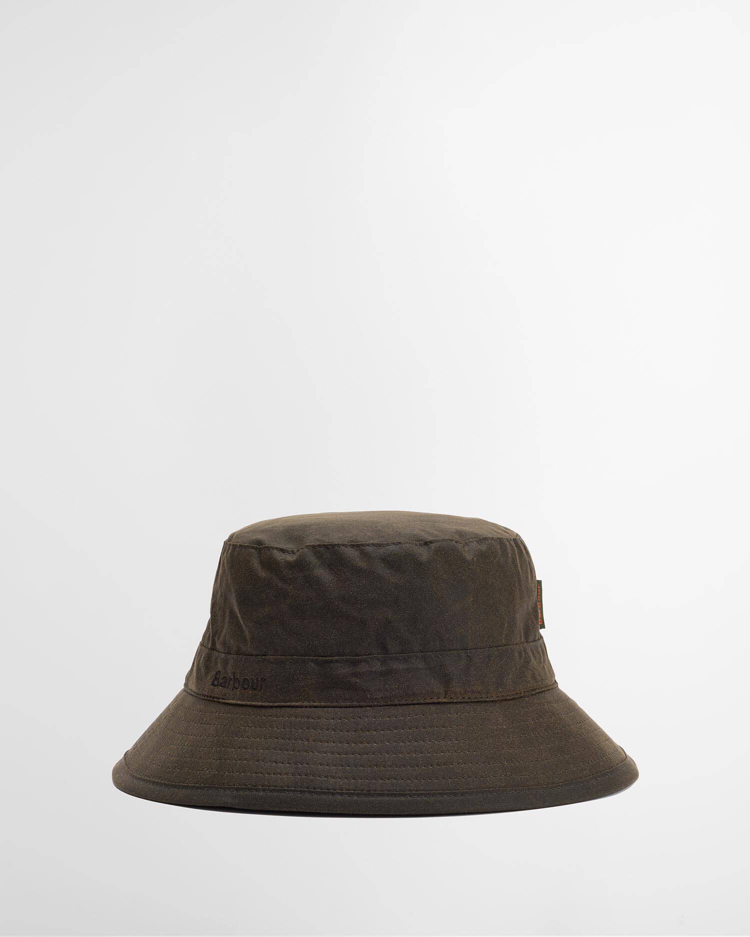 Waxed Bucket Hat Olive image number 0