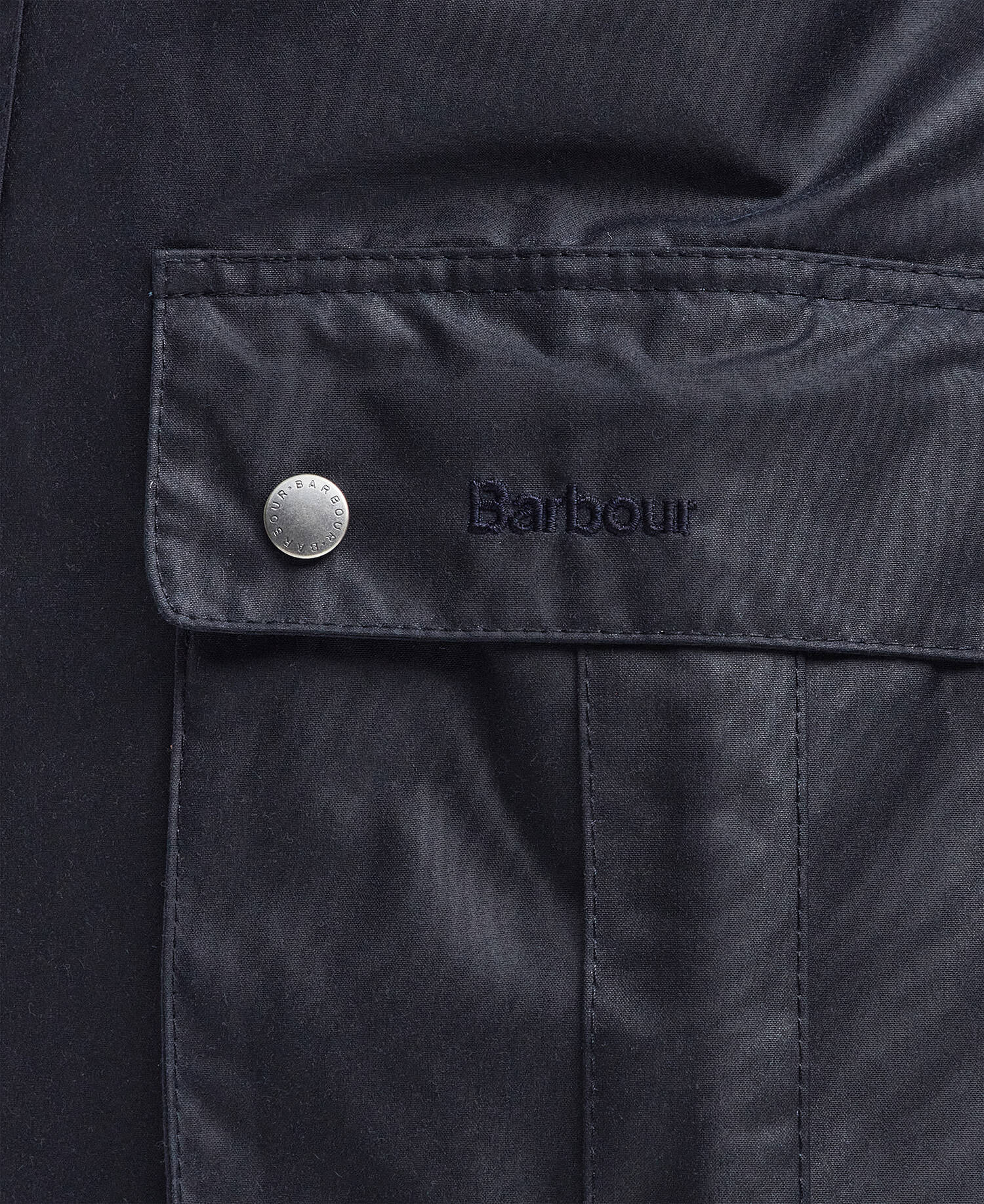 Duke Waxed Jacket Classic Navy image number 7